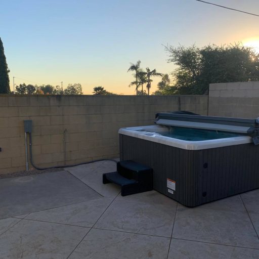 Hot tub hookups